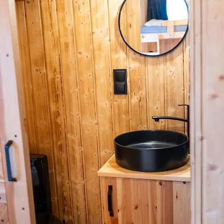 Tiny Haeuser Am Steinhuder Hébergement de vacances *